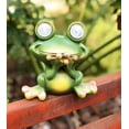 thumbnail image 2 of Solar Powered Frog Outdoor LED Garden Light Decor (Talking - NO), 2 of 7