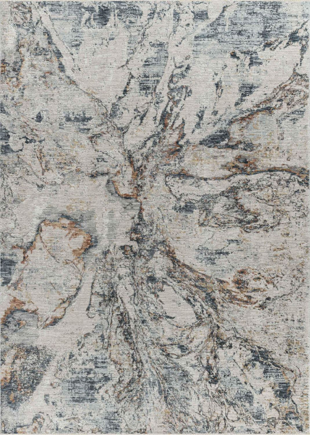 Rug Branch Melo Collection Modern Abstract Scandinavian Indoor Area Rug
