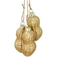 thumbnail image 4 of Northlight 11" Cluster of Peanuts Glass Christmas Ornament - Gold, 4 of 6