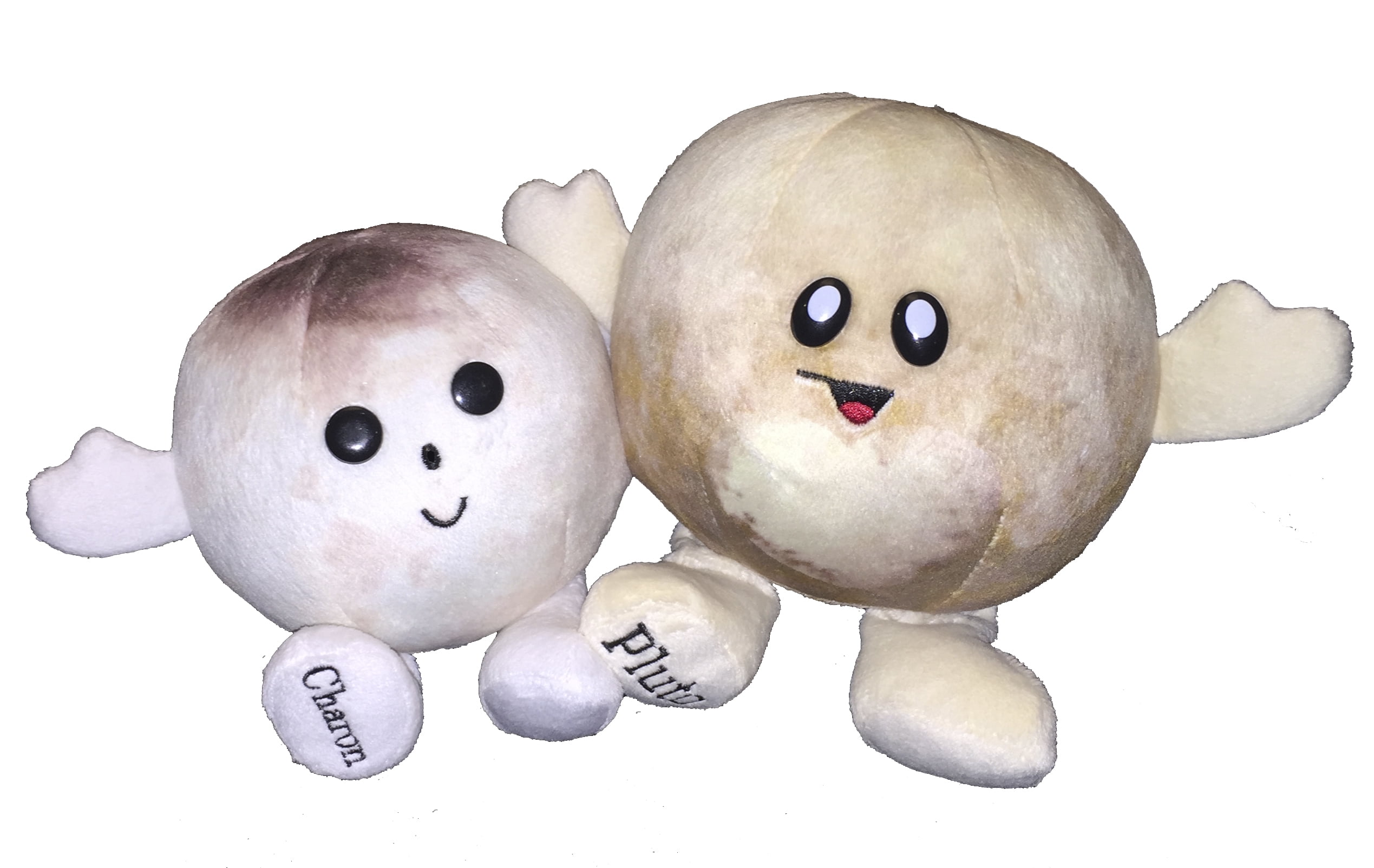 Celestial Buddies Plush PLUTO CHARON Handmade Educational Stuffed Toy