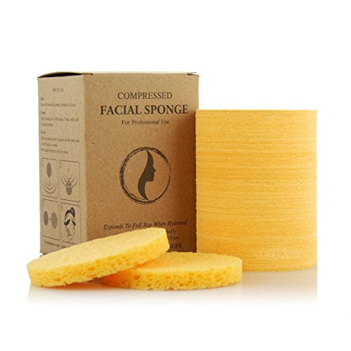 Facial Sponges APPEARUS compressed Natural cellulose Face Sponge Made