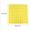 thumbnail image 2 of Cergrey 50*50*5cm 6Pcs Pyramid Shape Sound-Absorbing Soundproofing Cotton Foam, Studio Acoustic Soundproof Foam, Absorption Panel Sponge, 2 of 7