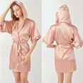 thumbnail image 5 of Hospital Robe For Labor And Delivery For Women Bathrobes For Women Lightweight Pink Home Clothes, Cardigans, Thin Styles Summer Bath Robes Female Khaki Robes, 5 of 5