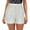 White, variant on BLVB Sequin Shorts for Women High Waist Elastic Sparkly Shorts Glitter Sparkle Party Shorts Clubwear Summer Trendy Clothes