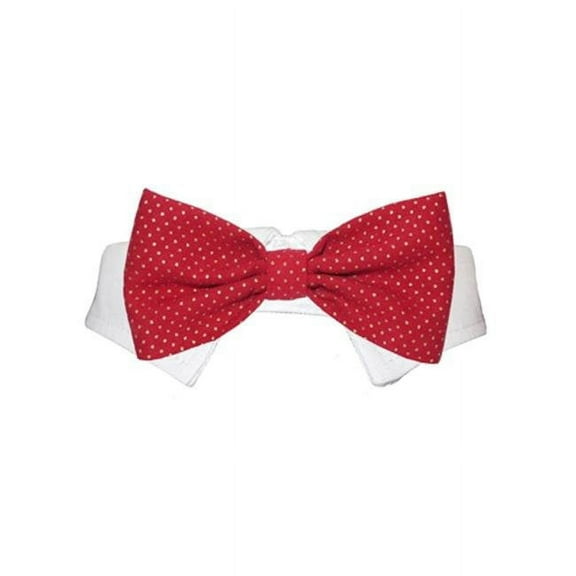 Pooch Outfitters  Christian Bow Tie - Red - Extra Large