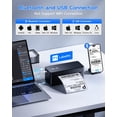thumbnail image 2 of Impresora de etiquetas de envío aSprink 2410 Bluetooth Thermal, 2 of 8