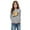 Gray, variant on UQJfacai Girls Long Sleeve Shirts Kids Bear Graphic Tees Casual Fall Tunic Tops Fashion Crewneck Cute Blouses 2-15 Years