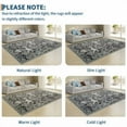 thumbnail image 6 of Modern Area Rug 2×6ft/5×7ft/8×10ft/9×12ft/10×13ft, Thin Washable Living Room Rug with Tiger Woodcut Print, Low Pile Non Slip Thin Carpet Soft Non Shedding Foldable Mat for Bedroom & Office, 6 of 8