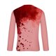thumbnail image 4 of Blusas y camisas de manga larga y cuello redondo para hombre, camisetas casuales con estampado de moda y cuello redondo, blusas de licra de manga corta para hombre., 4 of 4