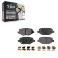 thumbnail image 1 of TEC Rear Ceramic Disc Brake Pads TEC-1612 for Car Ford Explorer Flex Taurus Police Interceptor Sedan Lincoln MKT MKS Special Service, 1 of 10