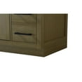 thumbnail image 5 of Elegant Kitchen and Bath Alden 60 Inch Single Bathroom Vanity In Chestnut Brown, 5 of 13