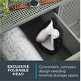 thumbnail image 6 of , Steamer for Clothes, Access Steam Handheld Steamer, 15 Second Heatup, 4 Ounce Capacity, 1150 Watts, Portable, Ironing, Travel Must Have, White Clothes Steamer, DR3030, 6 of 11