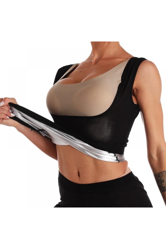 Women's Premium Workout Tank Top Slimming Polymer Sauna Vest