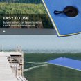 thumbnail image 2 of Soozier 7.5x4ft Floating Mat Water Carpet for Pool, Lake, Island, Blue, 2 of 8