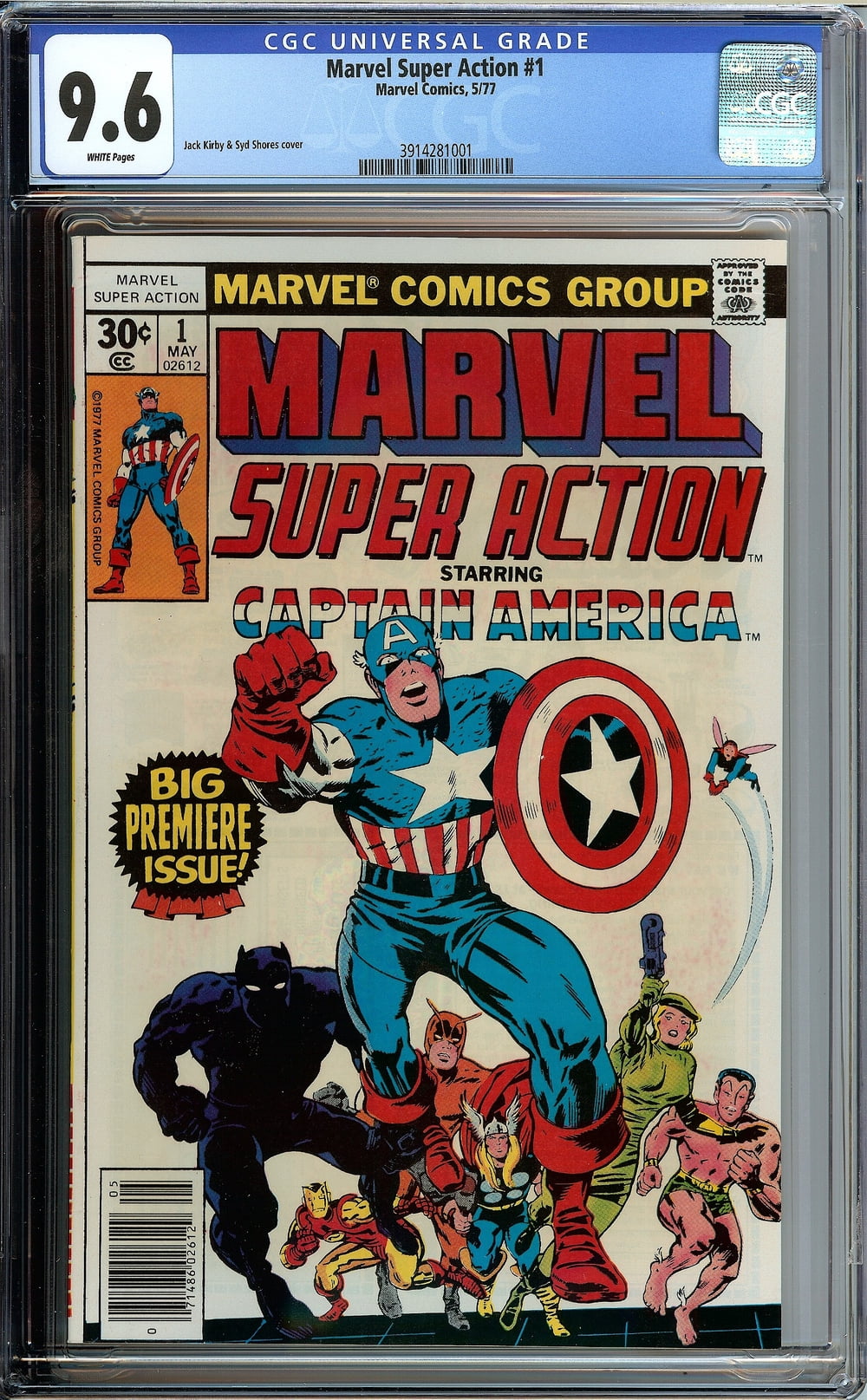 Cover of Marvel Super Action #1