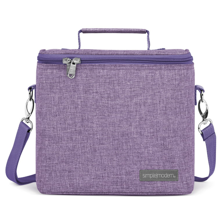 Simple Modern 4L Blakely Lunch Bag for Women & Men - Purple Insulated Kids Lunch  Box -Lilac 