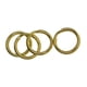 thumbnail image 4 of Paquete de 100 , Anillos de Metal para La Organización de para hogar Y Fabricación Artesanal, Oro (10 Mm / 0,39 Pu, 4 of 9