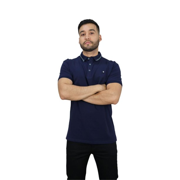 Playera Caballero Platini DP15NA Navy 1Pz