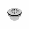 thumbnail image 1 of Jaclo 86560-PCH No Caulk PVC Shower, 2", Polished Chrome, 1 of 2