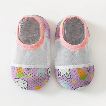 

Baby Shoes Girl Boys Girls Animal Prints Cartoon Socks Toddler Breathable Mesh The Floor Socks Barefoot Socks Non Slip Shoes for Boys Girls Winter Warm XL