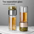 thumbnail image 6 of Tea Infuser, Glass Tea Infuser Bottle, 3 in 1 Smart Tea Maker for Loose Leaf Tea Steeper, 2025 New Glass Tea Infuser Bottle, Portable Tea Water Separation Tea Cup, 6 of 10