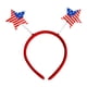 thumbnail image 2 of Diademas para El Cabello, Decoraciones para Fiestas Del Día de La Independencia, Diademas a Rayas de Colores, Diademas con La Bandera, 2 of 6