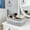 Gray, variant on Ufehgfjh Storage Basket Storage Baskets Holiday Gift Storage Basket with Packaging Woven Storage Bin Flexible High Load-Bearing Versatile for Bay Window Washing Area Storage Cabinet