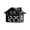 A, variant on Fareti LED House Shaped Alarm Clock with Multi Color Display and Snooze, Electronic Digital Desk Clock for Bedroom Office, Date Weekday Temperature Display