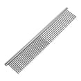 thumbnail image 1 of Unique Bargains Beauty Tool Metal Grooming Rake Comb Silver Tone for Pet Cat Dog Doggy, 1 of 1