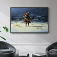 thumbnail image 2 of Bringing Christmas Home - Framed Gallery Wrapped Holiday Canvas - 25 x 37 - Black Frame, 2 of 9