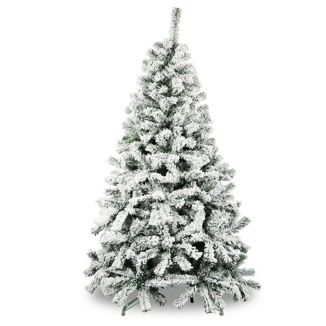 Árbol De Navidad Pino Estilo Nevado Navideño 1.90 M