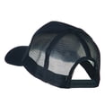 thumbnail image 3 of Captain Embroidered Mesh Back Cap - Navy OSFM, 3 of 5