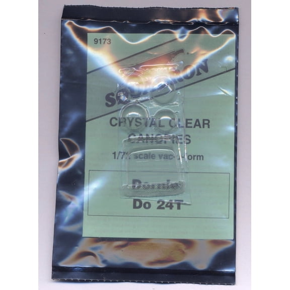 Dornier Do 24 T Vacuform Canopy, Glazing for Italeri (1/72 model kit accessory)