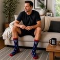 thumbnail image 5 of Men's Coolest Pop Socks Funny Father's Day Summer Popsicle Novelty Humor Footwear, 5 of 9