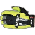 thumbnail image 6 of I-Viz(R) Hi-Vis Mechanics Gloves, Synthetic Leather Palm, Nylon, Spandex Back, S, Green, 6 of 7