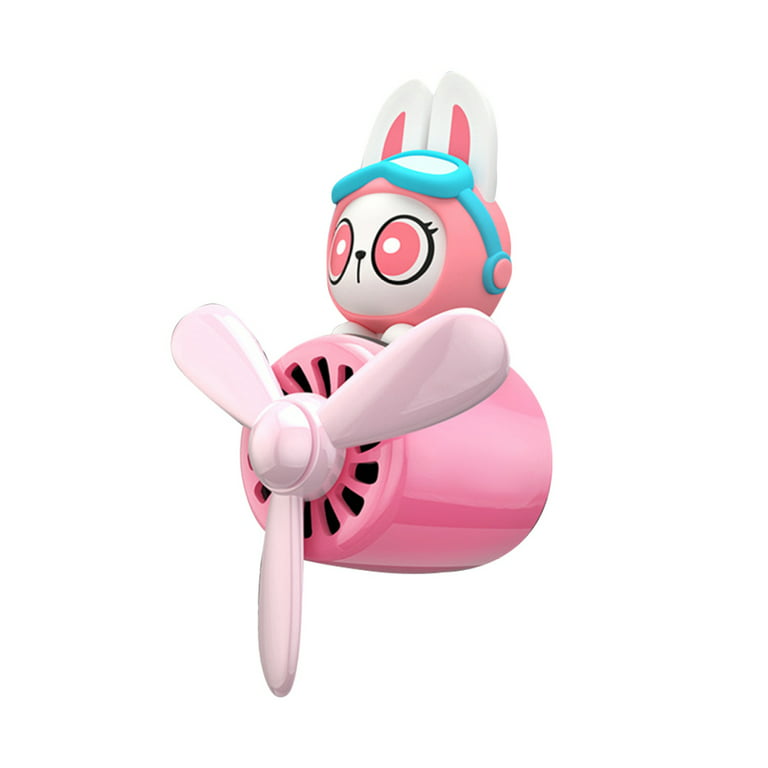 Car Air Fresheners Cute Car Diffuser Fragrance Cartoon Pink Pilot