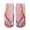 Multicolor, variant on JeashCHAT Novel Funny 3D Printing Flip Flops Socks Group