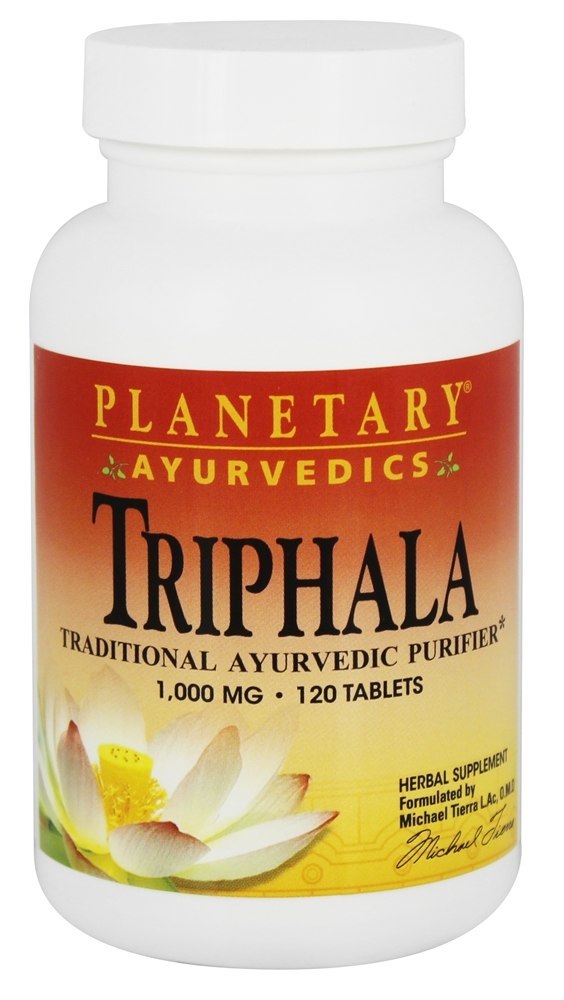 Herbals Triphala 1000 mg. 120 Tablets