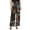 C-Yellow10, variant on DHFJKG Bohemian Pants Women Wide Leg Flowy Palazzo Lightweight Stretchy Soft High Rise Elastic Waist Pants Casual Summer Beach Stylish Trousers