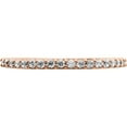 thumbnail image 4 of 14K Rose Gold Polished Lab Grown Diamond Si1/Si2, G H I, Band (Size 7) Made In India rm5626-025-7rlg, 4 of 5
