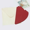 thumbnail image 3 of OULII 5Pcs Square Environmental Printing Greeting Cards Romantic Valentine's Day Heart Shaped Anniversary, 3 of 4
