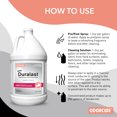 thumbnail image 3 of Duralast Peach Blossom Odor Eliminator Concentrate – Odor Eliminator for Strong Odor on Carpet, Floors, & More – Smoke, Sweat, & Pet Odor Eliminator for Home w/Non-Enzymatic Formula (1 Gal), 3 of 6