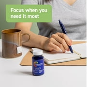CocoaVia Memory & Focus Brain Supplement, 30 Day, Cocoa Flavanol Blend, Lutein, Added Caffeine for Boost. Improve Cognitive Function, Attention, Vegan & Plant Based, 30 Capsules