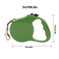 thumbnail image 3 of Wweixi Design Corde pour Chien Rétractable Extensible Entraînement Marche Laisse Verte 17*10*3.5cm, 3 of 6