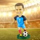 thumbnail image 5 of Regalo de muñecas de jugador de fútbol de resina para fanáticos que sacuden la cabeza decoración del tablero del coche JShteea El nuevo, 5 of 7