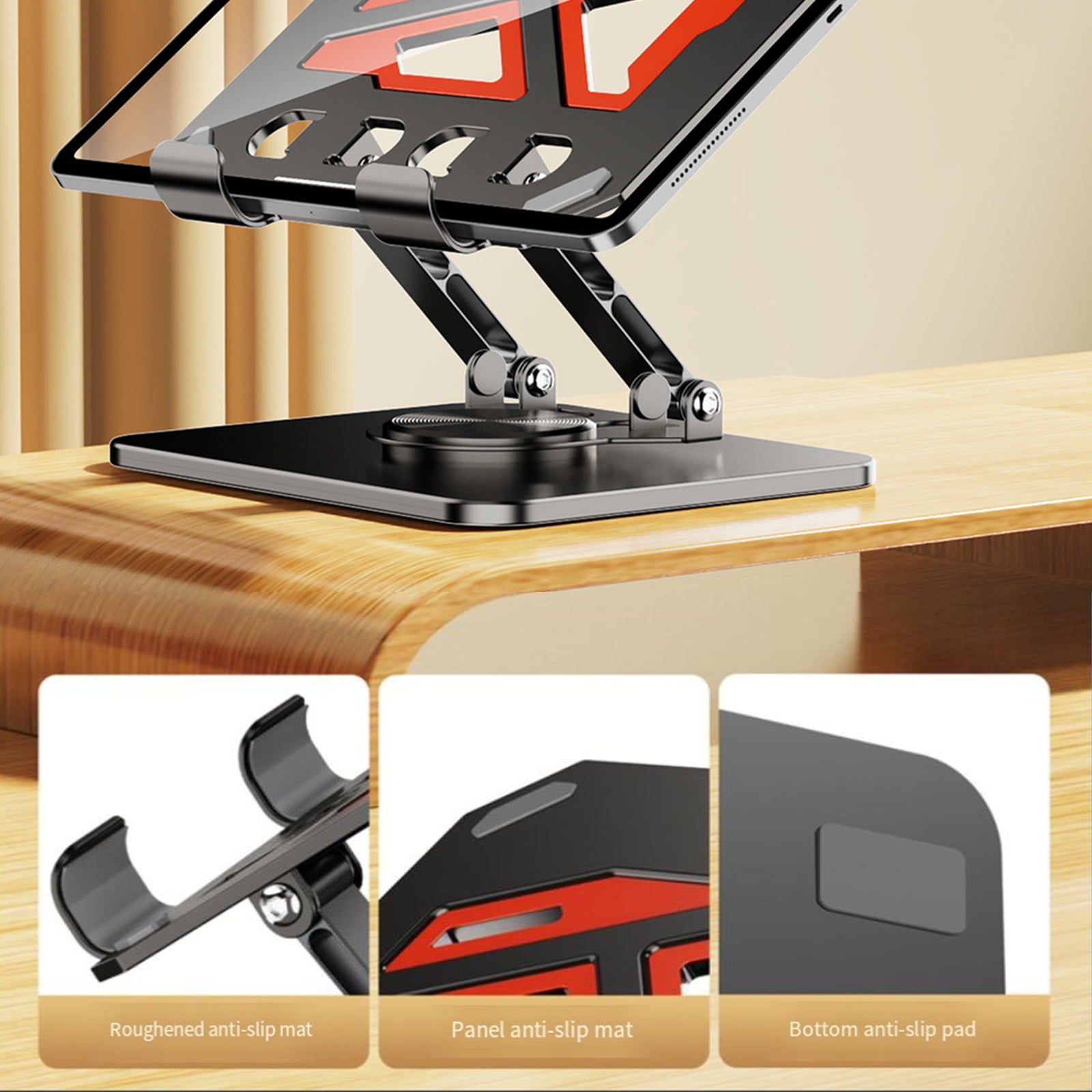Home Small Desktop Stand Carbon Steel Portable Folding Heat Dissipation Foldable Laptop Stand Adjustable