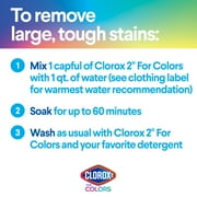 Clorox 2 for Colors - Stain Remover and Color Brightener, 66 Ounces