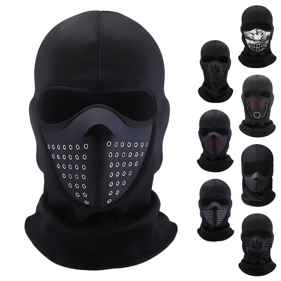 Balaclava Ski Face Mask, Winter Windproof Warm Mask 3D Design Breathable Bandana,Windproof Thermal in Cold Weather