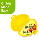 PrepSolutions 4-in-1 BPA-Free Microwave Egg Cooker, Dishwasher Safe