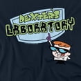 thumbnail image 2 of Dexters Laboratory Logo Women's T Shirt, Navy, Large, 2 of 6